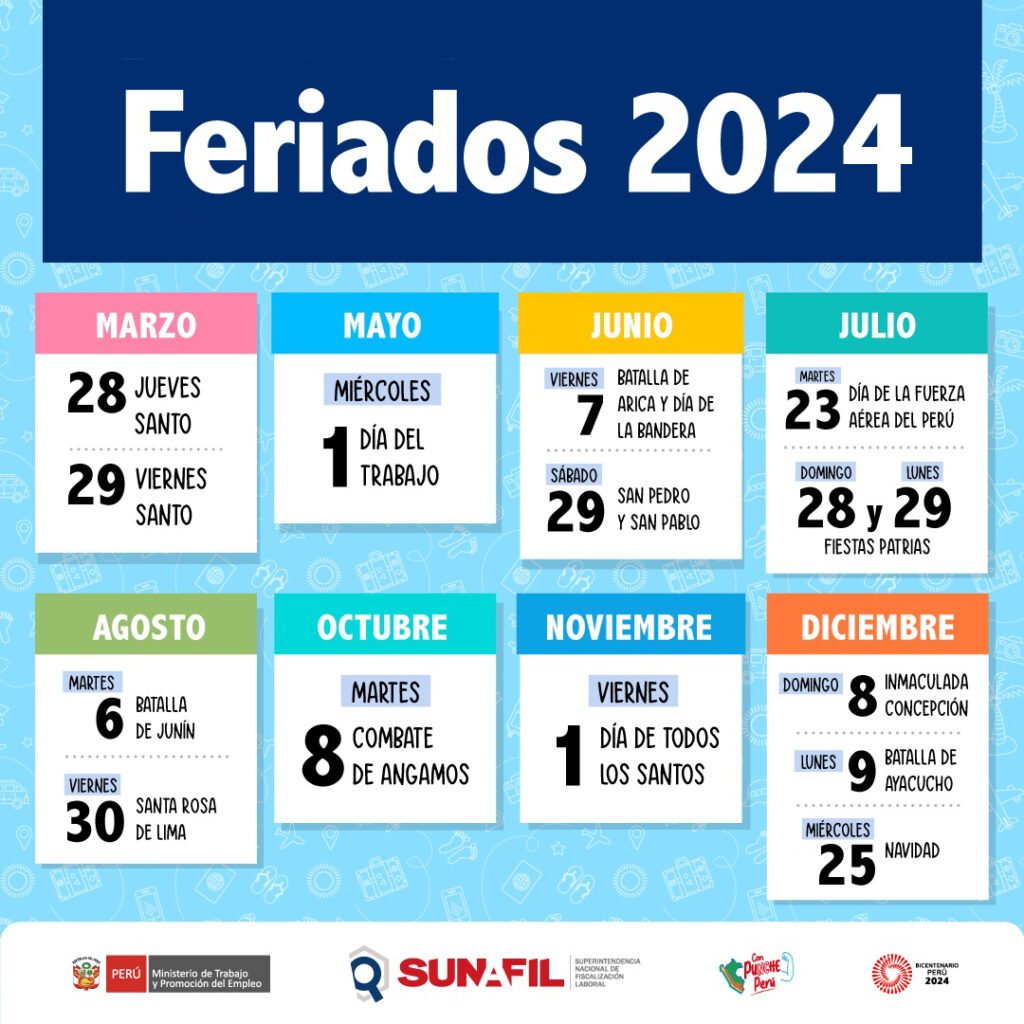 FERIADOS 2024